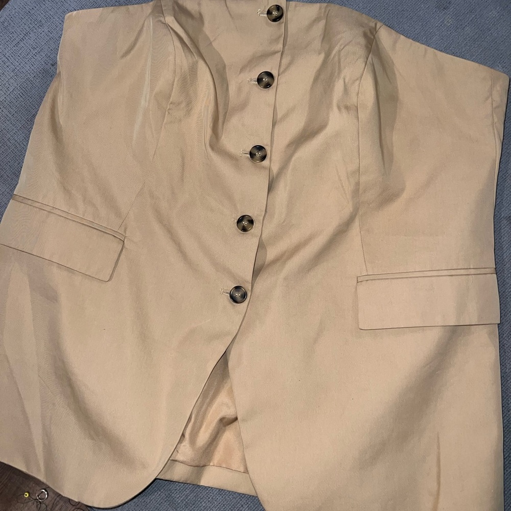 Brand New! H&M Women's Tan Corset